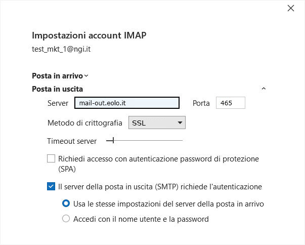 Outlook - IMAP 2