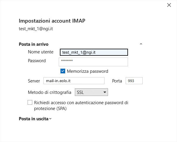 Outlook - IMAP 1