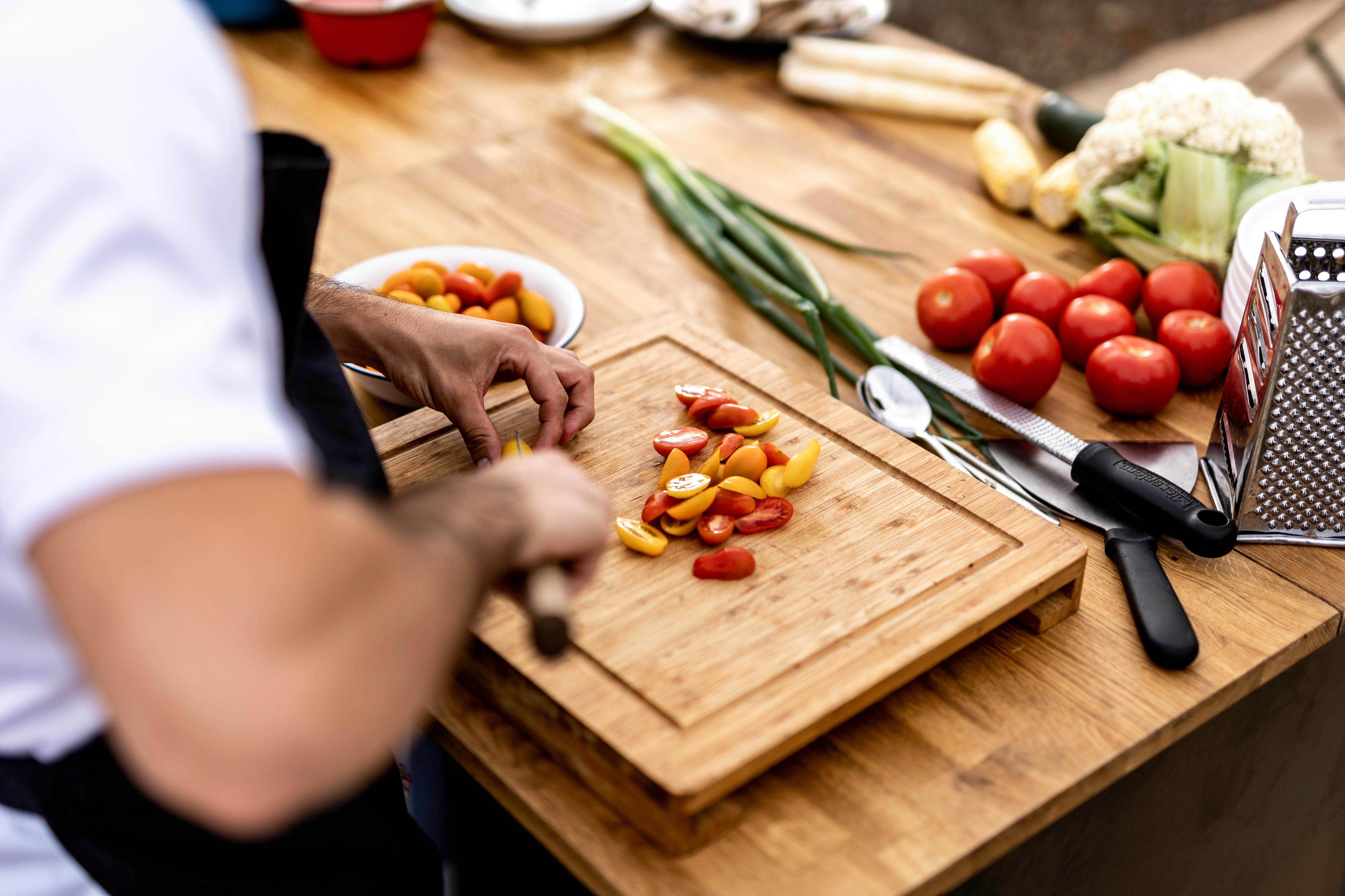 chef che cucina